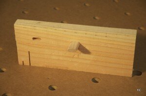 domino dans mortaise faux tenon