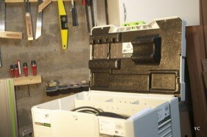 logement-fraise systainer festool