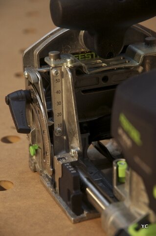 reglage hauteur fraisage réglages festool