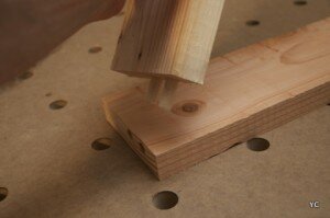 cours de menuiserie sur les tourillons