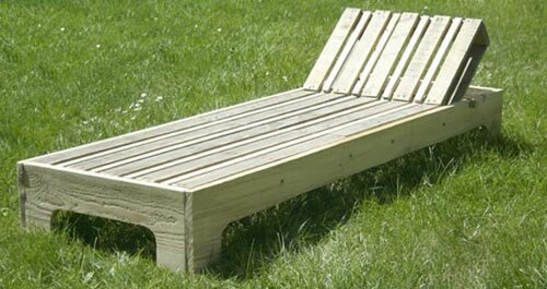 chaise longue palette chaise longue palette